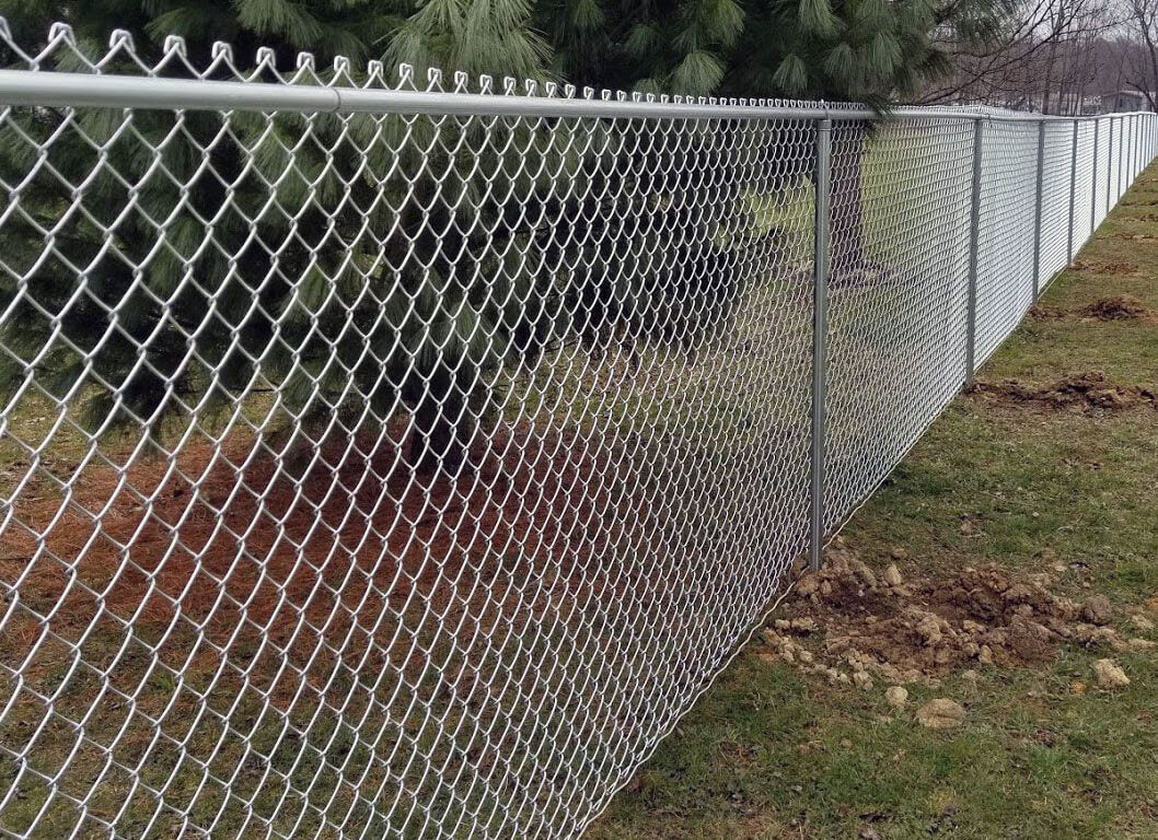 Backyard Chain Link Fence Enclosure Rochester Hills